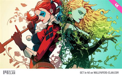 Harley Quinn y Poison Ivy juntas