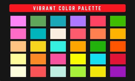 Paleta de colores vibrantes para manicura pop art