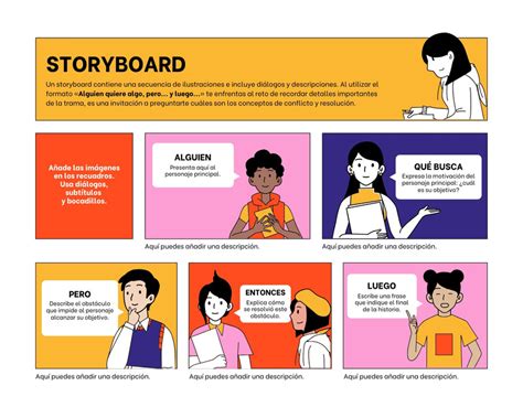 Ejemplo de storyboard de cómic