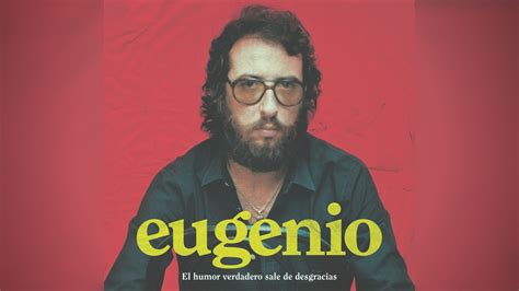 Eugenio, humorista catalán con gafas oscuras y cigarrillo