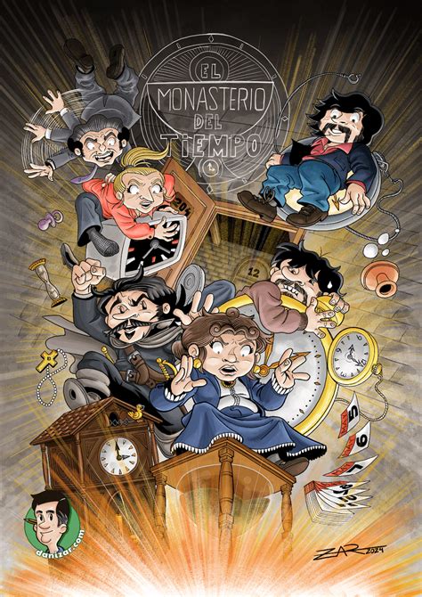 Ilustración de la patrulla del Ministerio del Tiempo