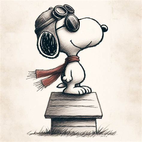 Ilustración de Snoopy