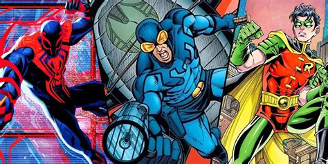Personajes icónicos de cómics de superhéroes