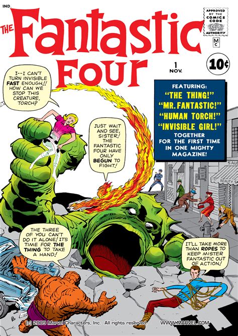 Portada del cómic Fantastic Four #1