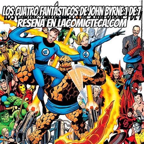 Ilustración de John Byrne de los Cuatro Fantásticos