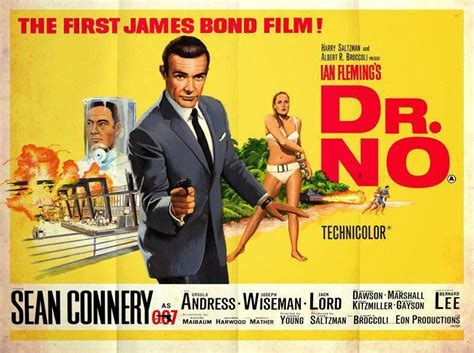 Cartel de la película James Bond Dr. No