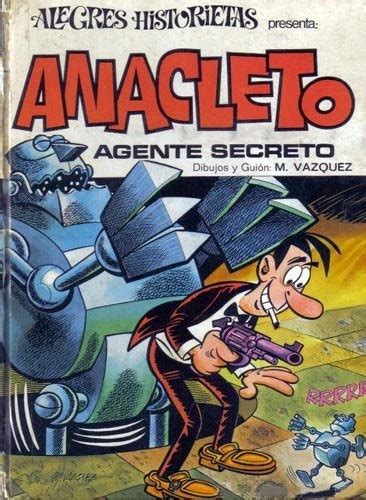 Portada de un tomo recopilatorio de Anacleto