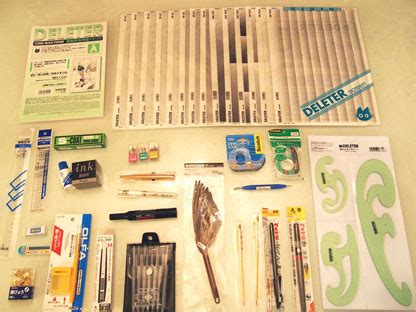 materiales para dibujar manga
