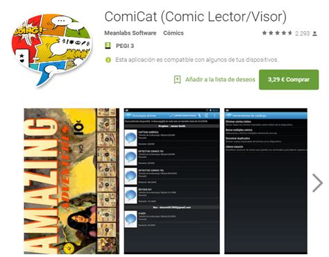Iconos de aplicaciones para leer cómics en móvil y tablet