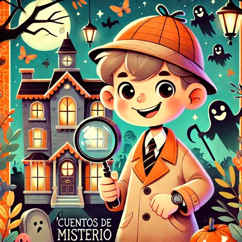 Portada de un cómic de misterio para niños
