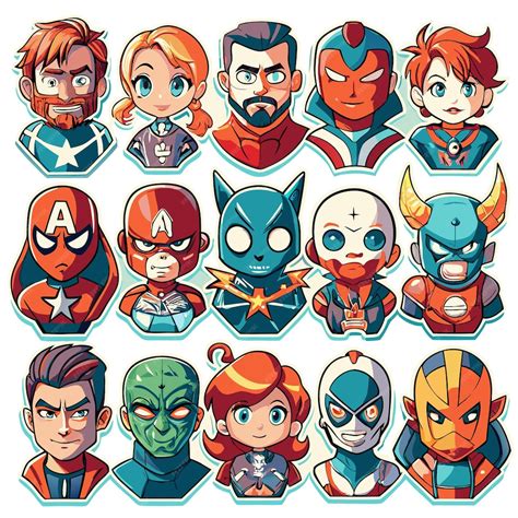 Ilustración de anatomía de personajes de cómic