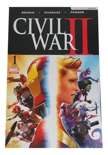 Portada del cómic Civil War #1