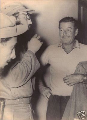 Errol Flynn y Fidel Castro en Cuba