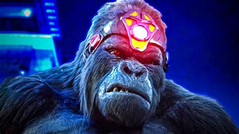 Gorilla Grodd en pose amenazante