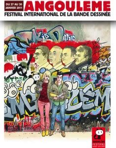 Cartel del Festival Internacional de la Bande Dessinée de Angulema