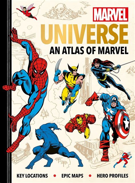 Mapa de ubicaciones clave del Universo Marvel