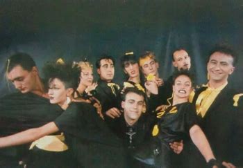 Rossy de Palma en su juventud con el grupo Peor Impossible