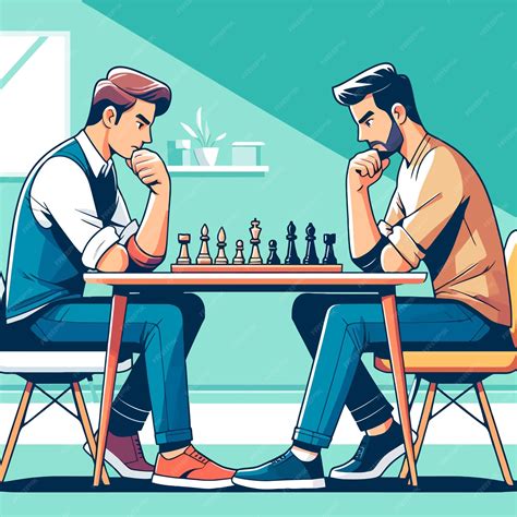 Ilustración de Xavier y Magneto jugando al ajedrez