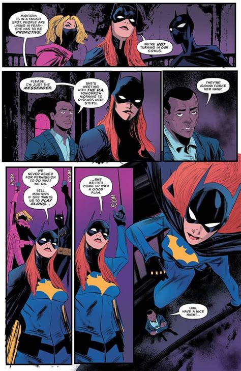 Equipo de Batgirls en acción