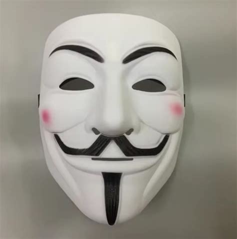 V con máscara de Guy Fawkes