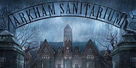 Exterior de Arkham Asylum
