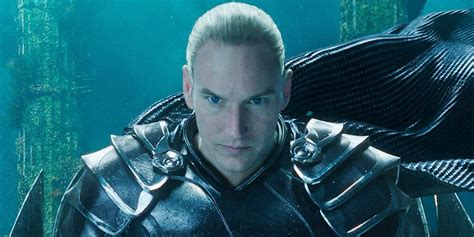 Patrick Wilson como Ocean Master en la película Aquaman (2018).