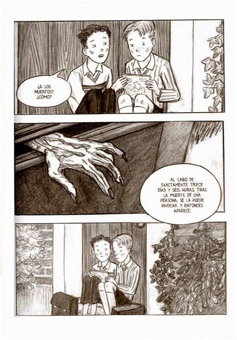 Páginas de cómics de terror de EC Comics