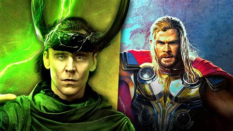 Loki enfrentándose a Thor