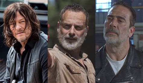 Personajes principales de The Walking Dead en cómic y serie