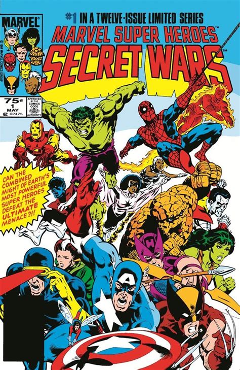 Portada del cómic Marvel Super Heroes: Secret Wars