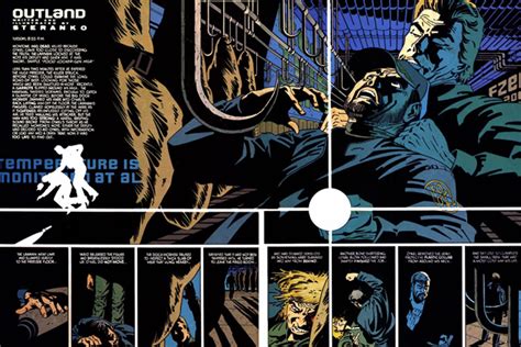 Página doble del comic 