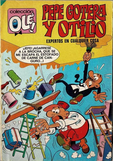 Pepe Gotera y Otilio en una obra