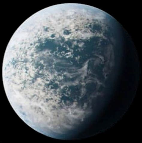 Ilustración detallada de un planeta de Star Wars