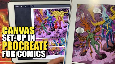 Ejemplo de webcomic creado en Procreate