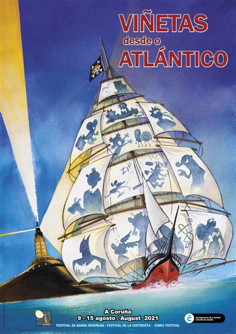 Ejemplo de obra de cómic expuesta en Viñetas desde o Atlántico