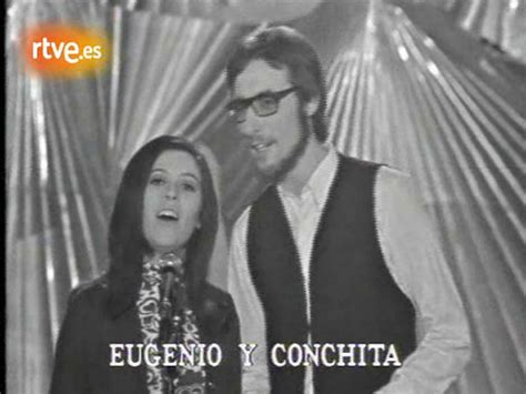 Eugenio y Conchita Alcaide en sus inicios como dúo musical 