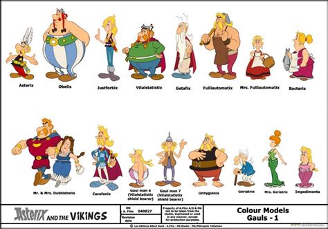 Personajes de Astérix y Obélix