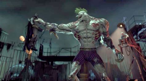 Joker psicoanalizando a Batman en Arkham Asylum