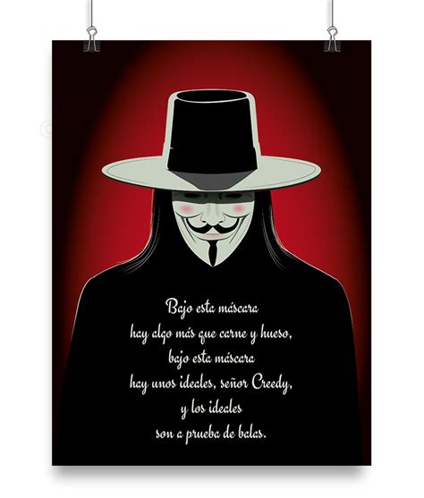 Ilustración de V de Vendetta