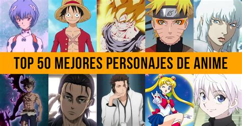 Galería de personajes icónicos del manga y anime