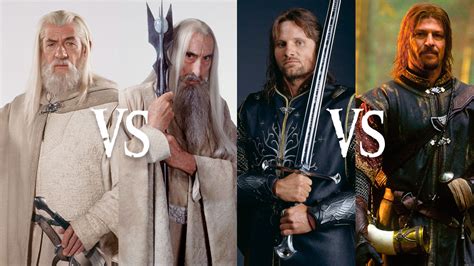 Comparativa visual de personajes de El Señor de los Anillos en cómic y libro