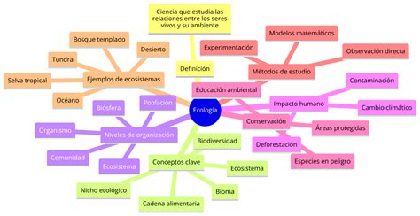 Mapa conceptual de las relaciones entre personajes y eventos clave
