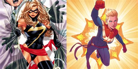 Carol Danvers como Ms. Marvel en su primer traje