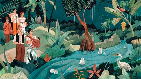 Ilustración de Luisa Rivera para Cien años de soledad