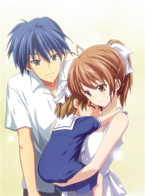 Tomoya y Nagisa de Clannad