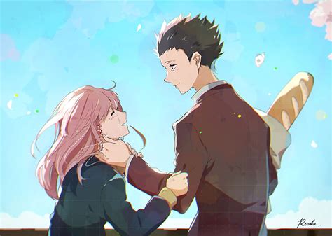 Shoya y Shoko de A Silent Voice