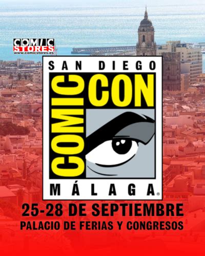 Póster promocional de Comic-Con Málaga
