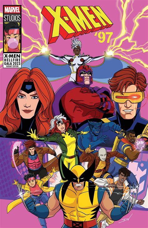 Ilustración de los X-Men luchando contra el Reverendo Stryker