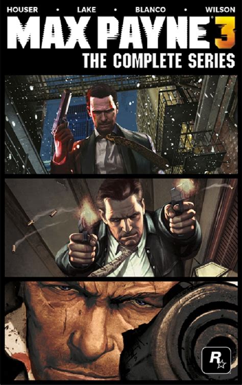 Portada de la novela gráfica Max Payne