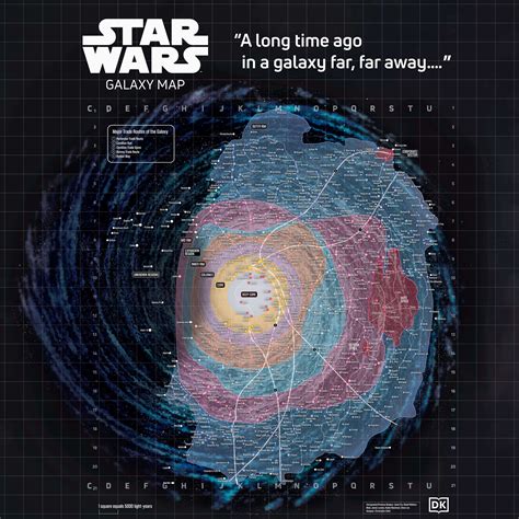 Mapa galáctico de Star Wars